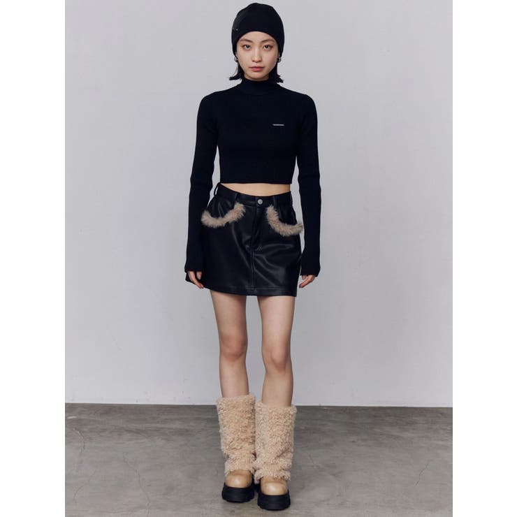 ハイネッククロップニット | EMODA | 詳細画像14 