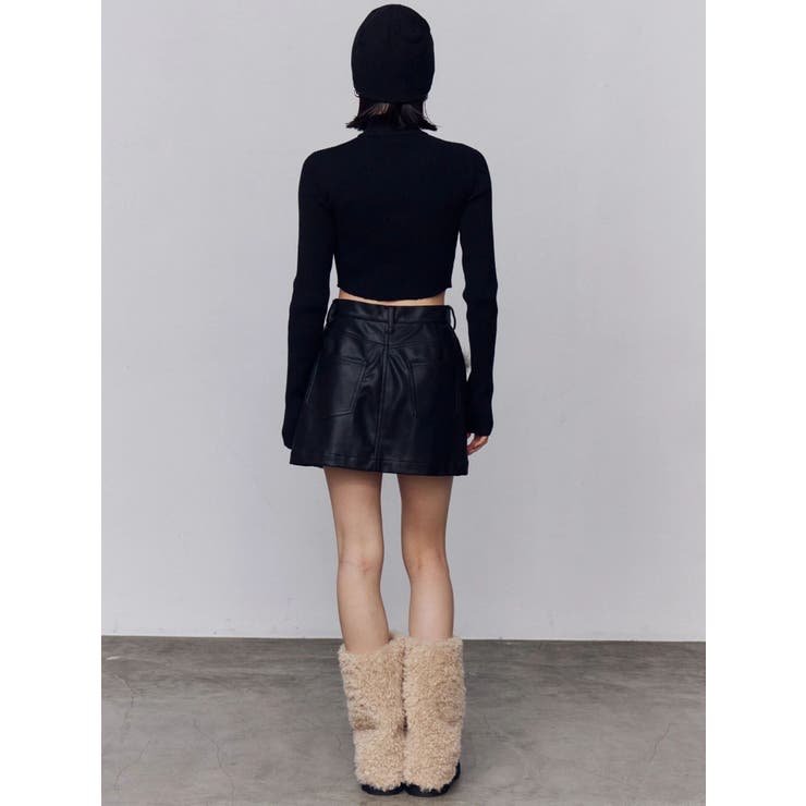 ハイネッククロップニット | EMODA | 詳細画像16 