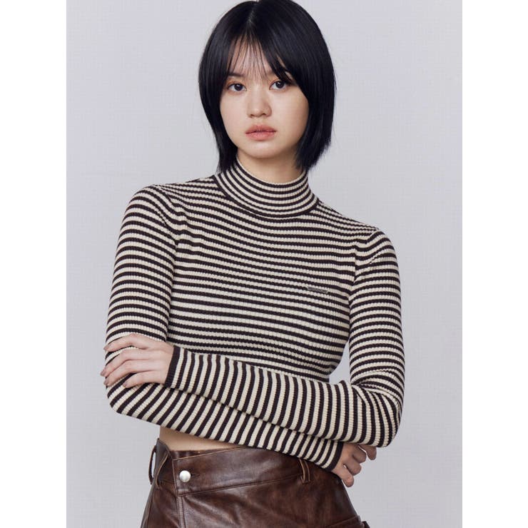 ハイネッククロップニット | EMODA | 詳細画像2 