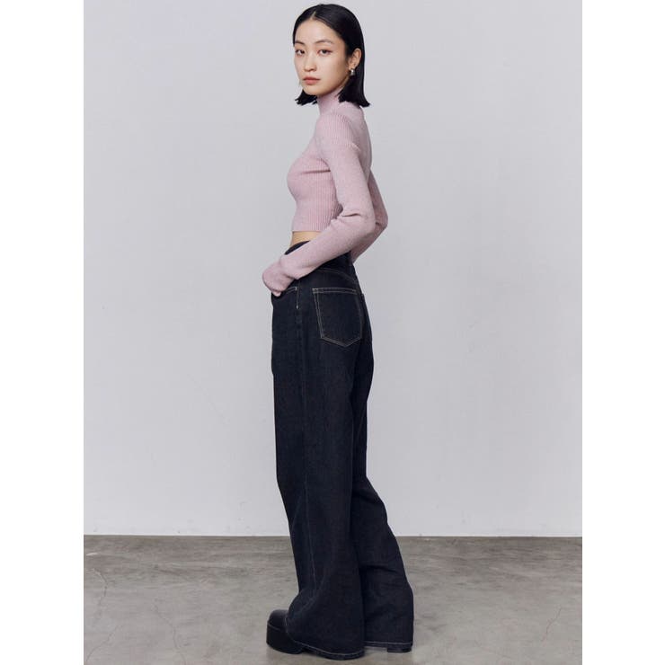 ハイネッククロップニット | EMODA | 詳細画像25 