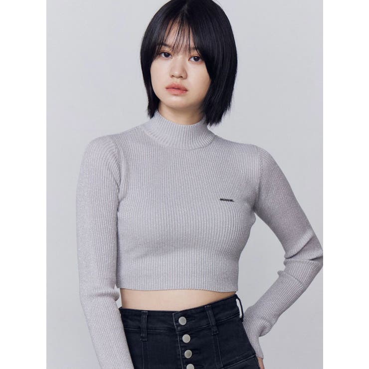 ハイネッククロップニット | EMODA | 詳細画像27 