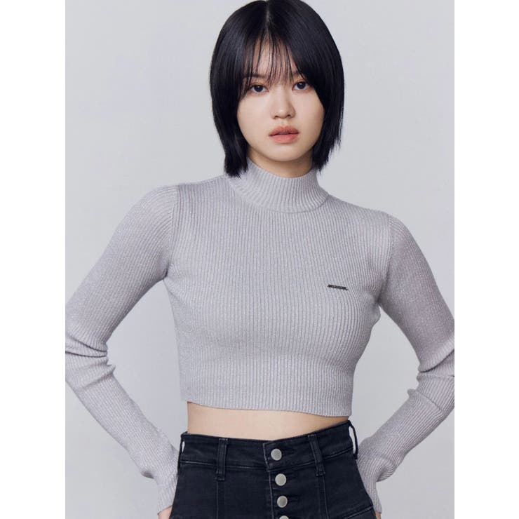 ハイネッククロップニット | EMODA | 詳細画像28 