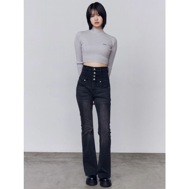 ハイネッククロップニット | EMODA | 詳細画像29 