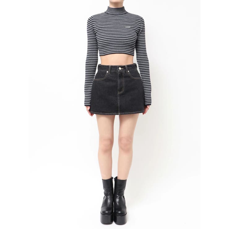 ハイネッククロップニット | EMODA | 詳細画像39 