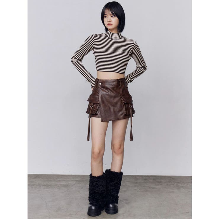 ハイネッククロップニット | EMODA | 詳細画像5 