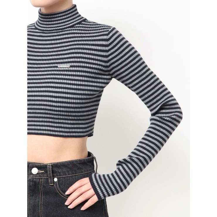 ハイネッククロップニット | EMODA | 詳細画像50 