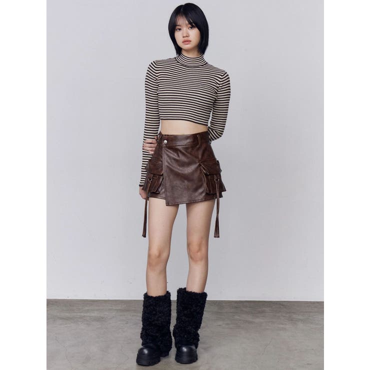 ハイネッククロップニット | EMODA | 詳細画像6 