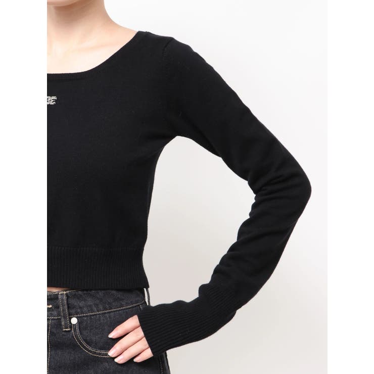 プレートクロップニット | EMODA | 詳細画像22 