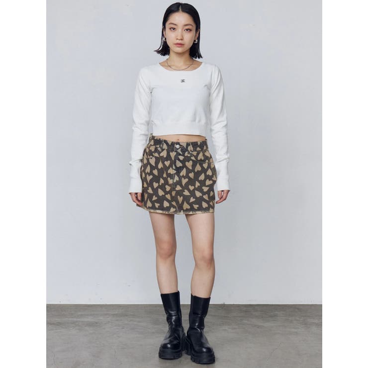 プレートクロップニット | EMODA | 詳細画像5 