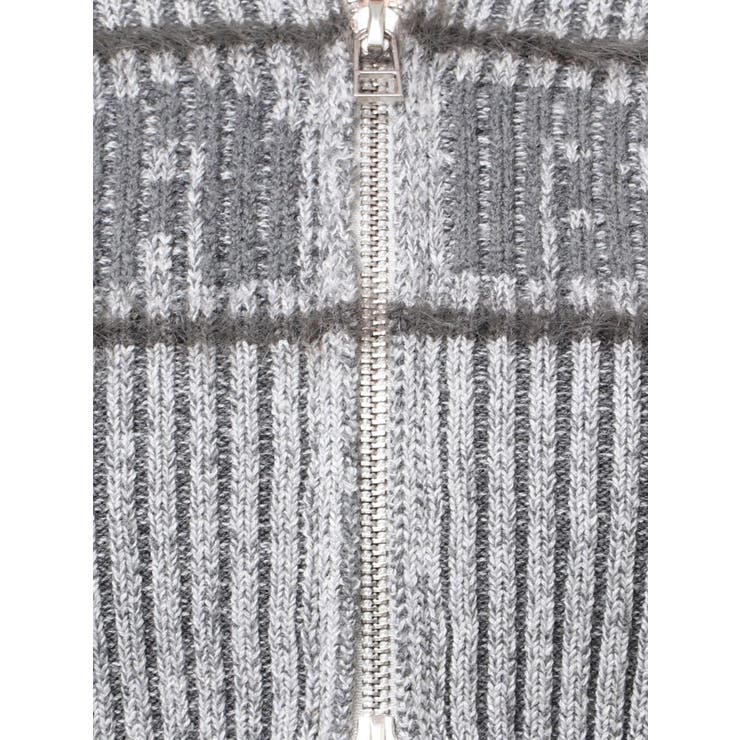 プレーティングシャギーロゴニット | EMODA | 詳細画像35 