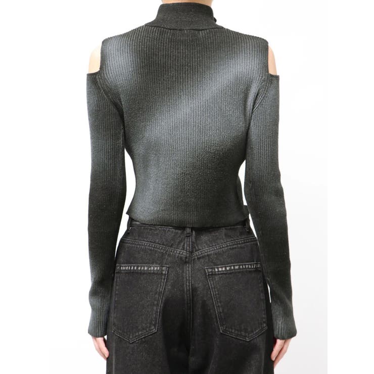 カットウォッシュドプレーティングジップニット | EMODA | 詳細画像22 