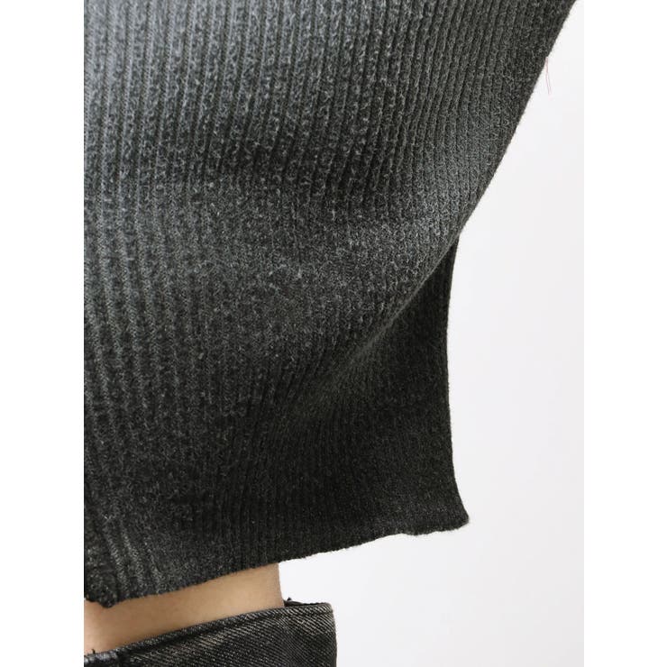 カットウォッシュドプレーティングジップニット | EMODA | 詳細画像25 