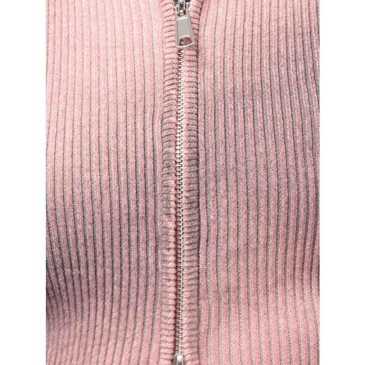 カットウォッシュドプレーティングジップニット | EMODA | 詳細画像29 