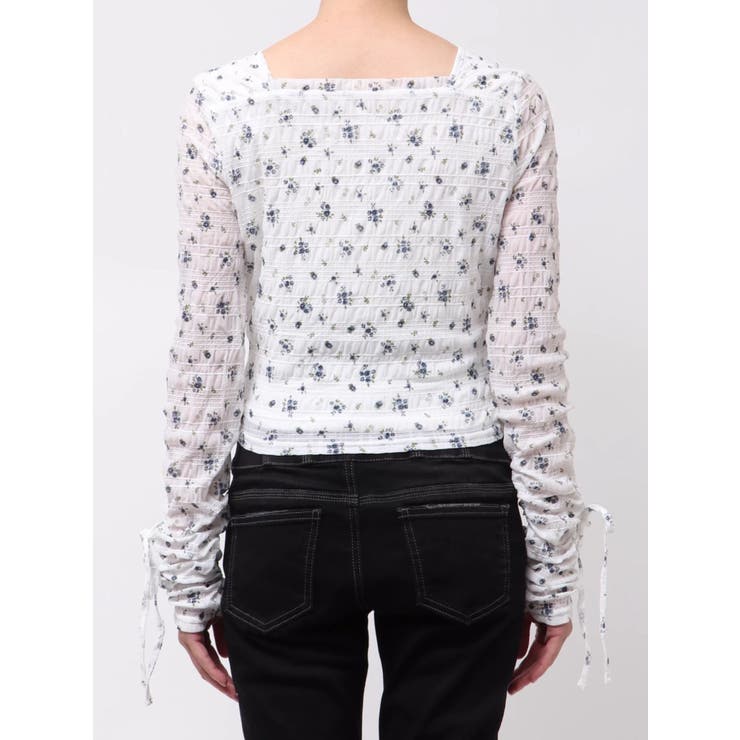 フロントボタンギャザートップ | EMODA | 詳細画像24 