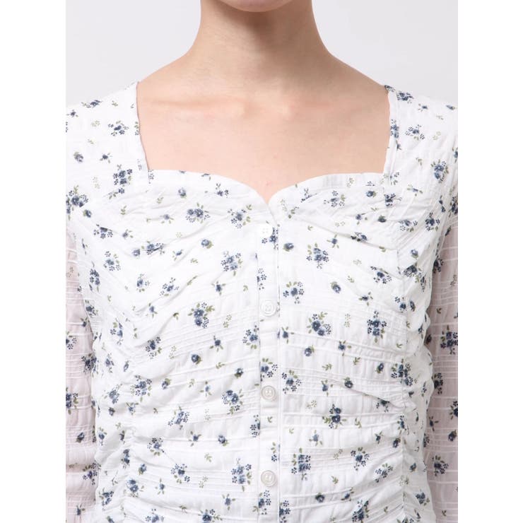 フロントボタンギャザートップ | EMODA | 詳細画像25 