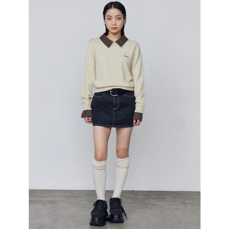 レイヤードシャツニット | EMODA | 詳細画像23 