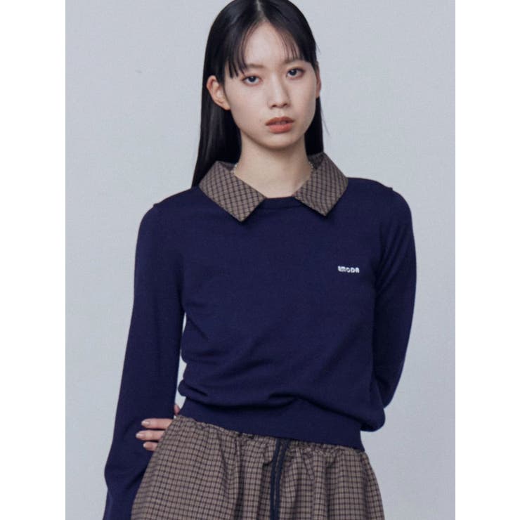 レイヤードシャツニット | EMODA | 詳細画像26 