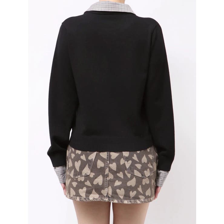 レイヤードシャツニット | EMODA | 詳細画像36 