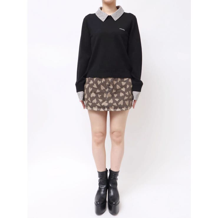 レイヤードシャツニット | EMODA | 詳細画像42 