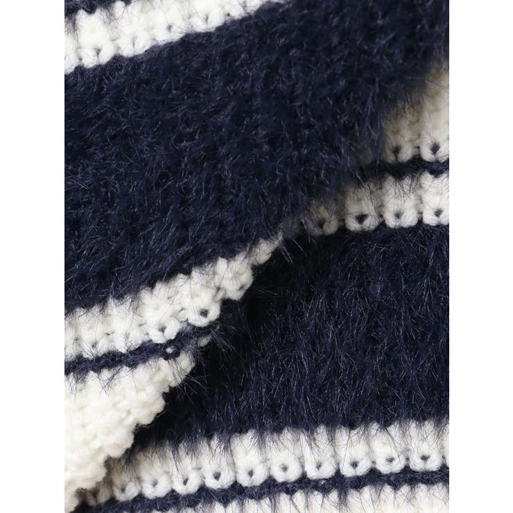 スキッパーワイドシャギーニット | EMODA | 詳細画像28 