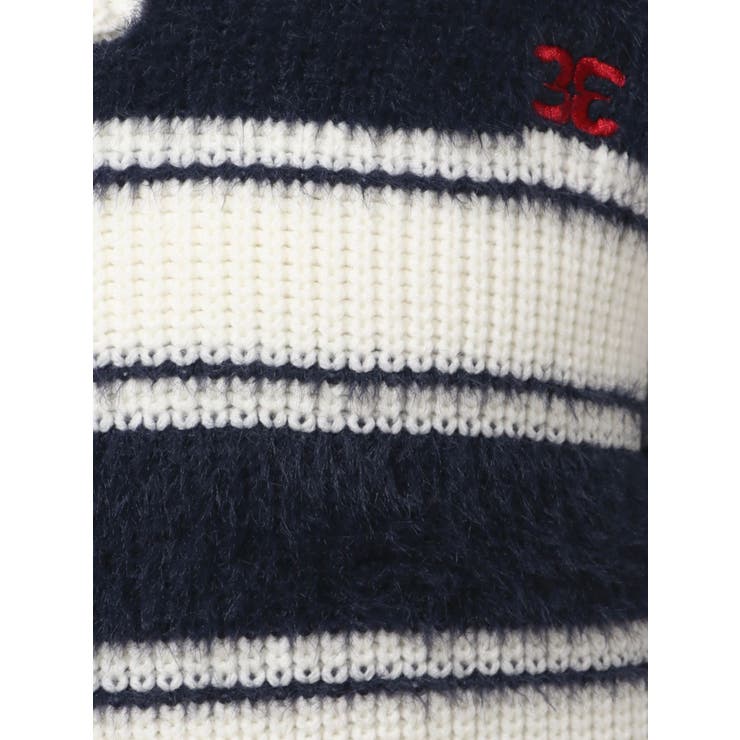 スキッパーワイドシャギーニット | EMODA | 詳細画像33 