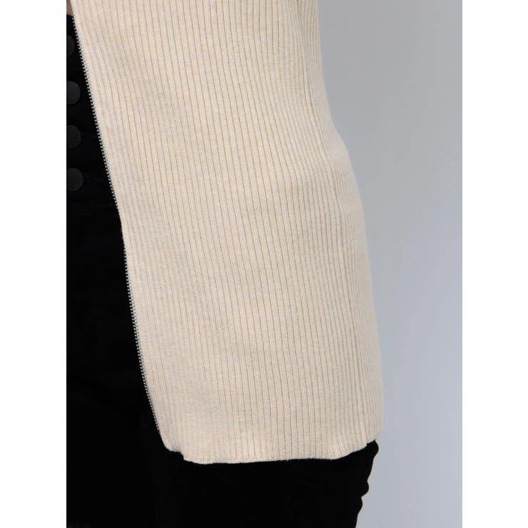 レースエッジフィットリブトップ | EMODA | 詳細画像8 