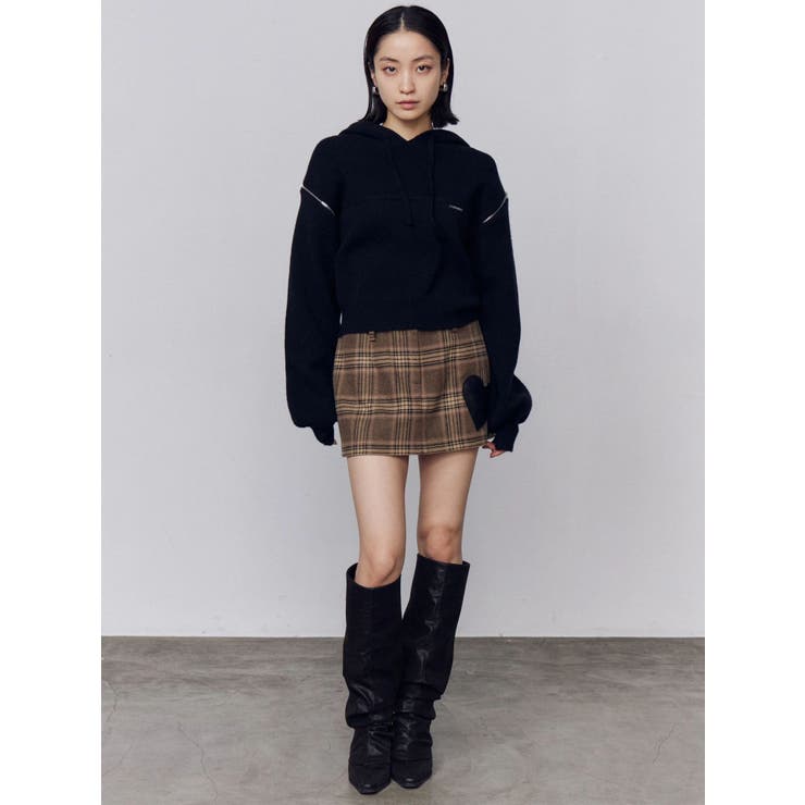 マルチオープンニットフーディ | EMODA | 詳細画像10 