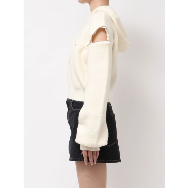 マルチオープンニットフーディ | EMODA | 詳細画像17 