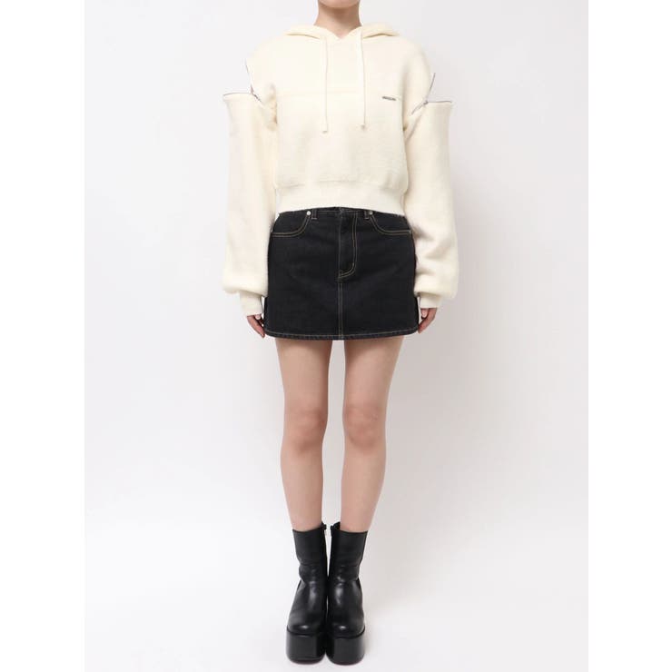 マルチオープンニットフーディ | EMODA | 詳細画像24 