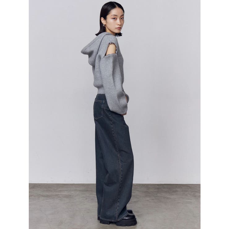 マルチオープンニットフーディ | EMODA | 詳細画像6 