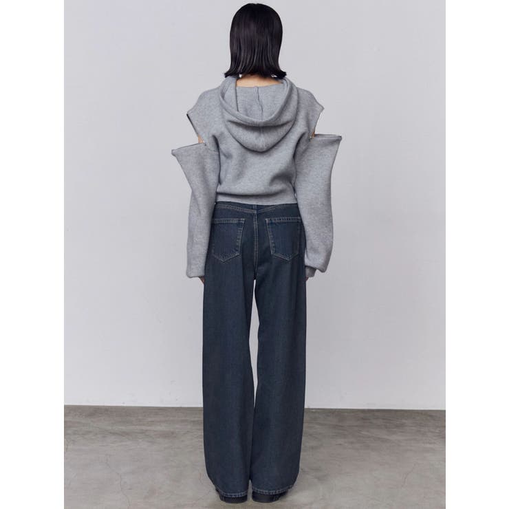 マルチオープンニットフーディ | EMODA | 詳細画像7 