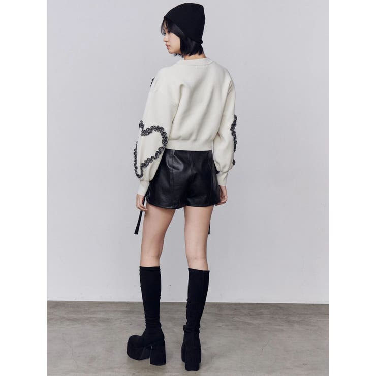 ギャザーハートニット | EMODA | 詳細画像20 