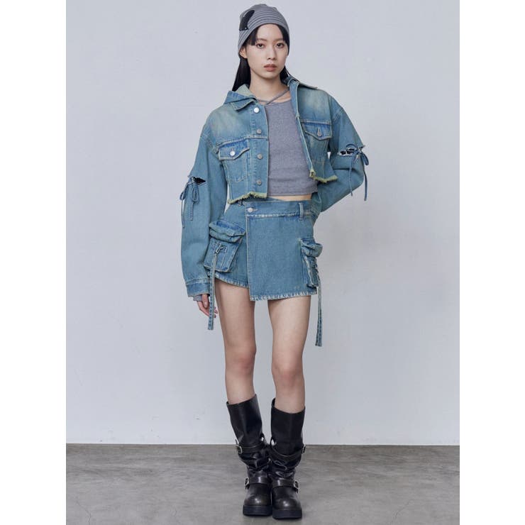 2WAYストリングリブトップス | EMODA | 詳細画像26 