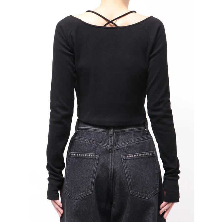 2WAYストリングリブトップス | EMODA | 詳細画像30 