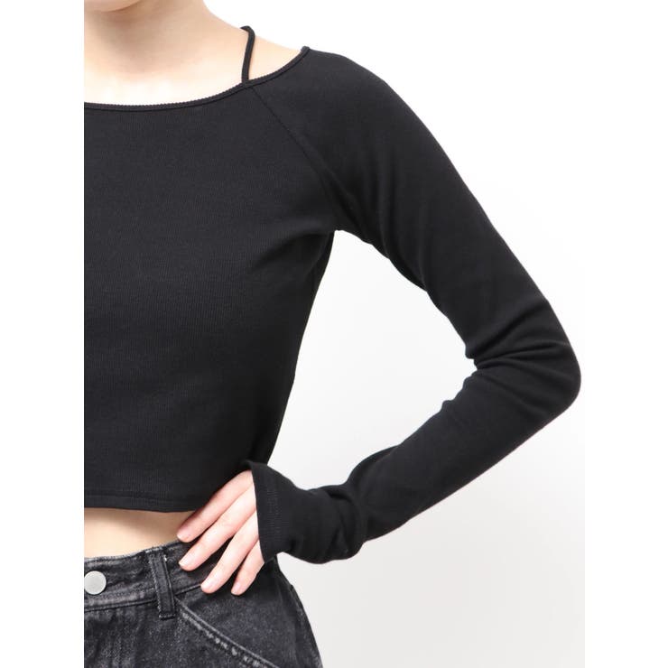 2WAYストリングリブトップス | EMODA | 詳細画像32 