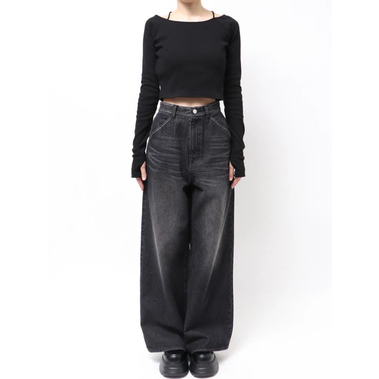 2WAYストリングリブトップス | EMODA | 詳細画像35 