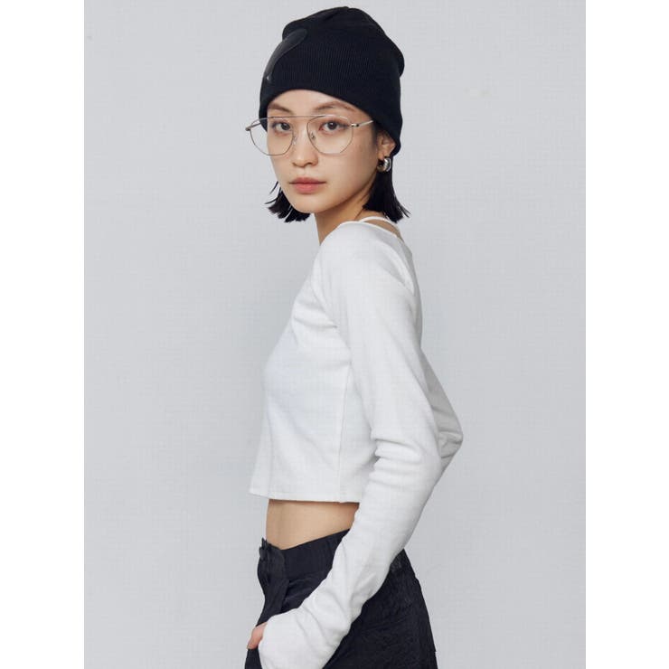 2WAYストリングリブトップス | EMODA | 詳細画像9 