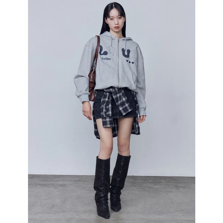 ロゴパッチオーバーフーディ | EMODA | 詳細画像4 