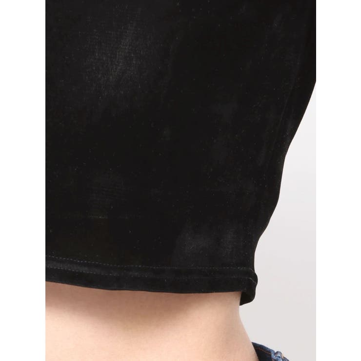 シアーベロアプレートクロップトップ | EMODA | 詳細画像23 