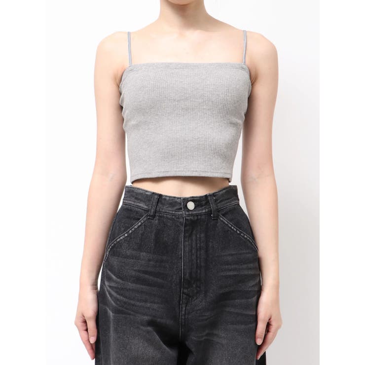 グレー | ボックスキャミ | EMODA