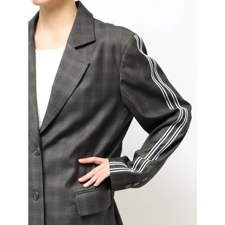 ダブルラインスリーブオーバージャケット | EMODA | 詳細画像25 