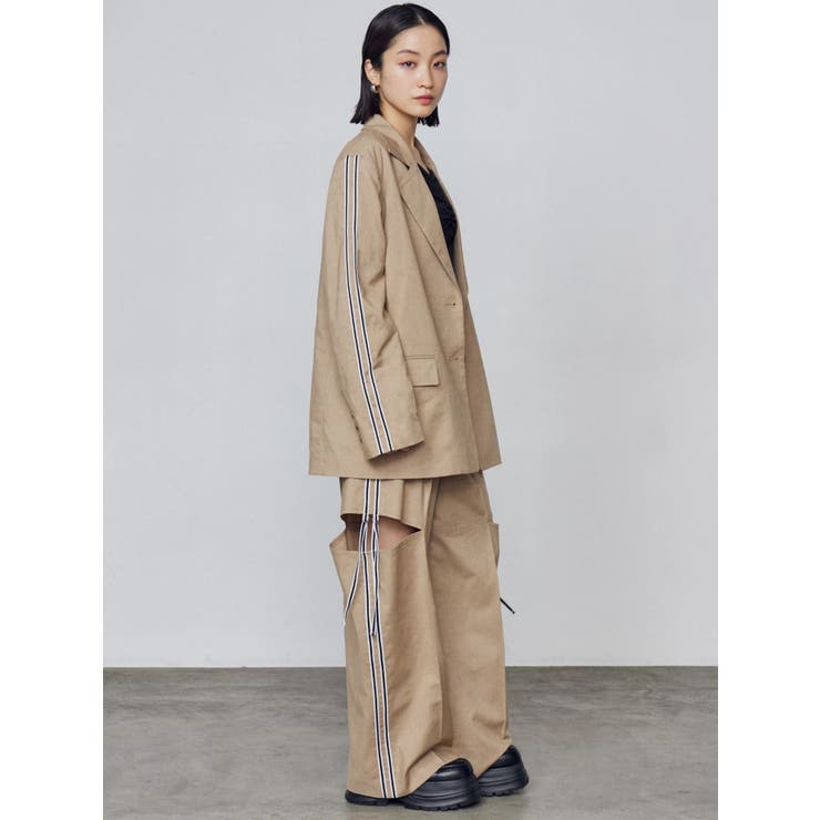 ダブルラインスリーブオーバージャケット | EMODA | 詳細画像4 