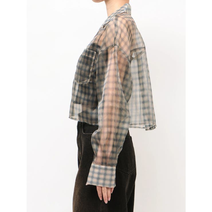 エアリーショートシャツ | EMODA | 詳細画像18 