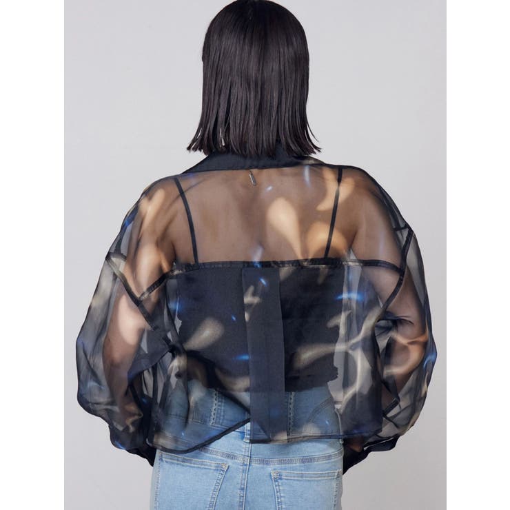 エアリーショートシャツ | EMODA | 詳細画像4 