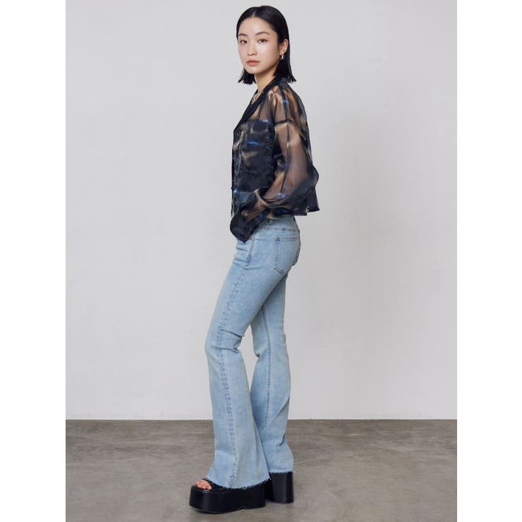 エアリーショートシャツ | EMODA | 詳細画像6 