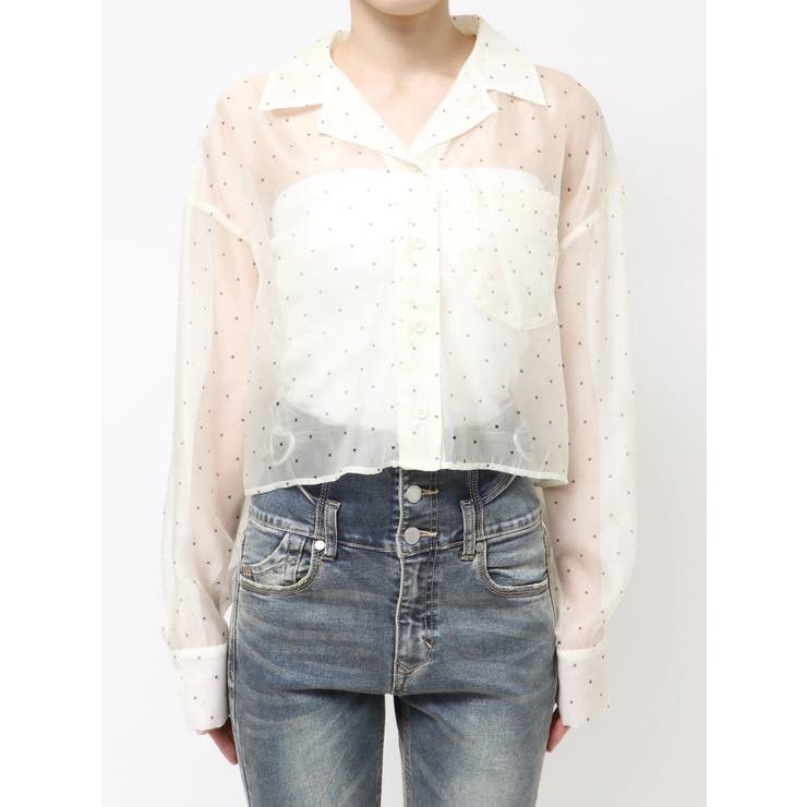 ライトミックス | エアリーショートシャツ | EMODA