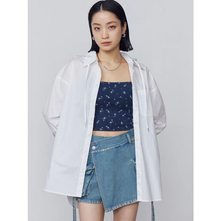 ワイドボディフーディシャツ | EMODA | 詳細画像11 