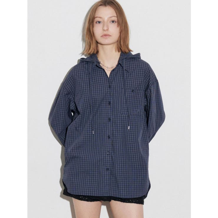 ワイドボディフーディシャツ | EMODA | 詳細画像2 