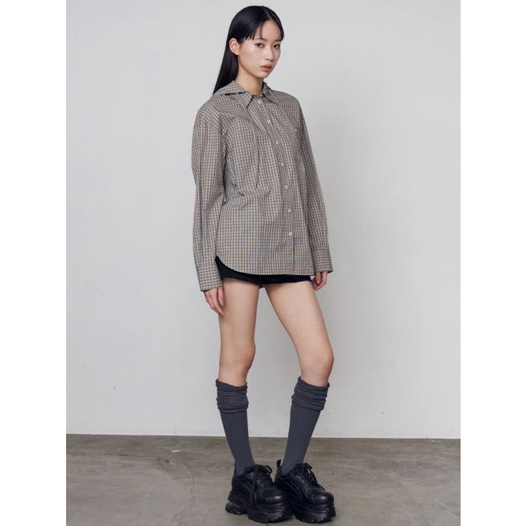 ワイドボディフーディシャツ | EMODA | 詳細画像27 