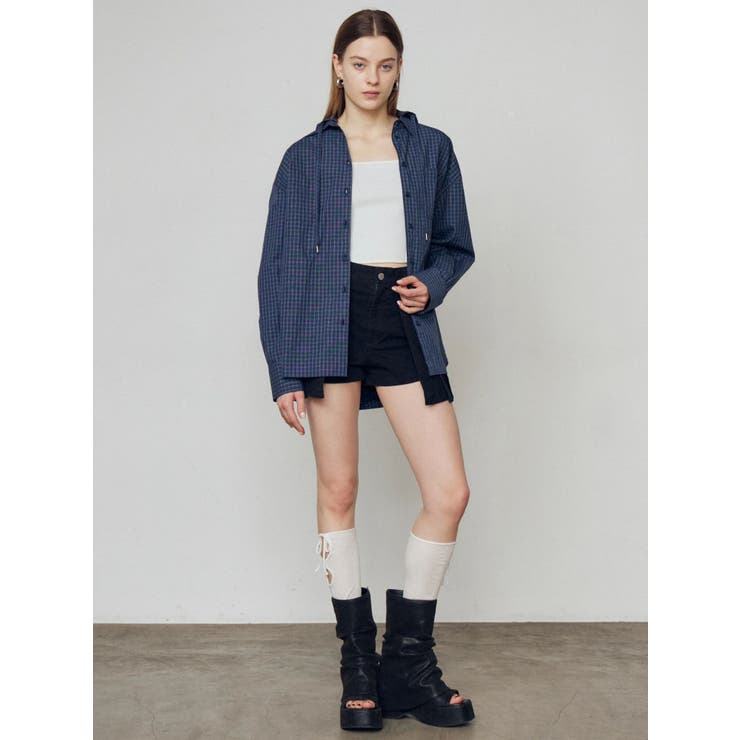 ワイドボディフーディシャツ | EMODA | 詳細画像31 